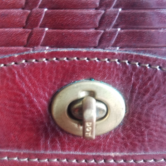 Jack Georges vintage leather messenger briefcase crossbody shoulder laptop bag - Picture 7 of 16